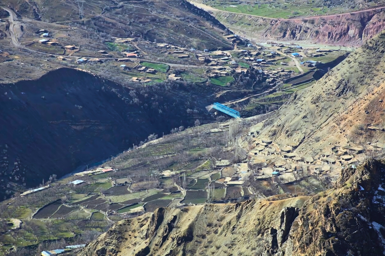 پل چال فهره بزرگترین پل خرپایی ایران